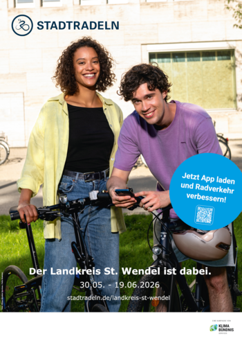 Flyer für Stadtradeln 2026