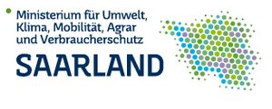 Logo des Saarländischen Ministeriums für Umwelt, Klima, Mobilität, Agar und Verbraucherschutz Logo des Saarländischen Ministeriums für Umwelt, Klima, Mobilität, Agar und Verbraucherschutz