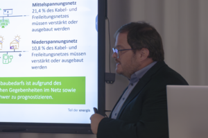 Jens Leinenbach, Geschäftsführer der energis-Netzgesellschaft mbH